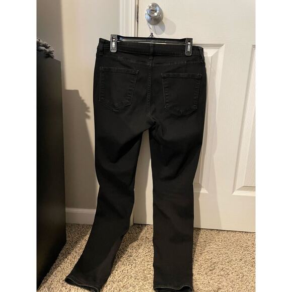 a.n.a a new approach Mid-Rise Black Jeggings - Size 10 - Picture 2 of 4